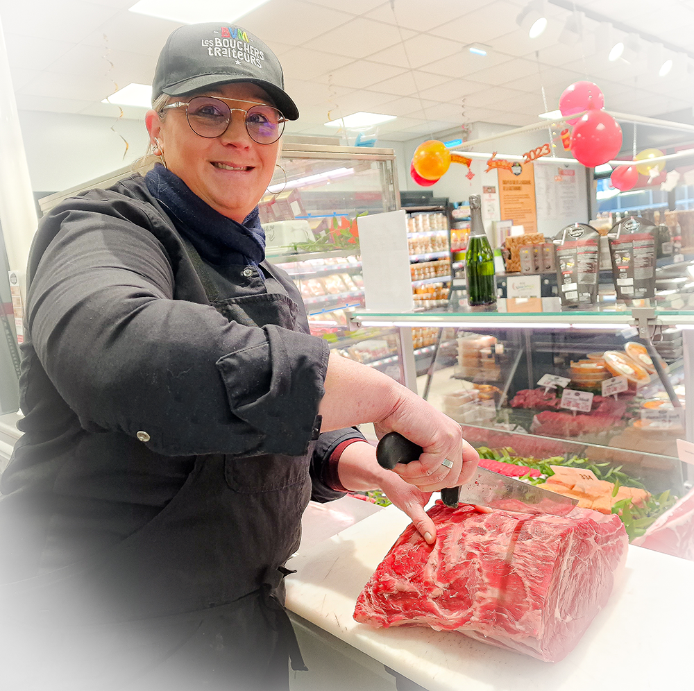 Femme responsable magasin BVM